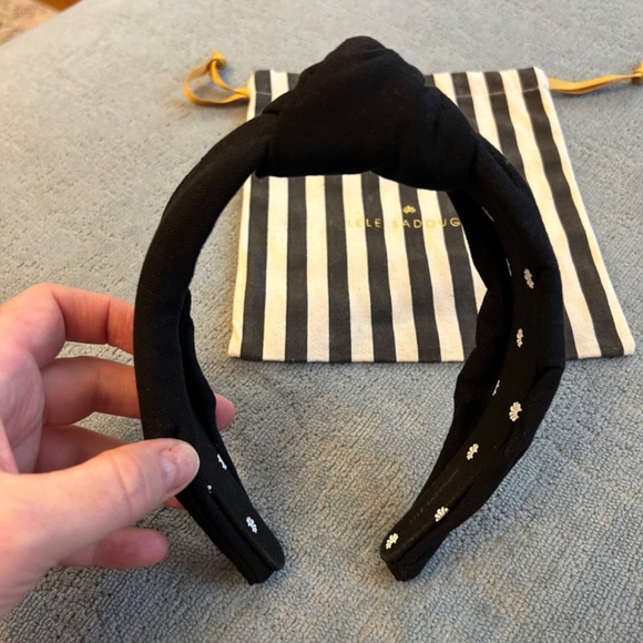 Lele Sadoughi black woven headband - Picture 3 of 5